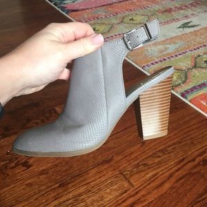 Bar III GreY Mule Bootie